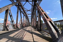 alte hubbrücke in magdeburg