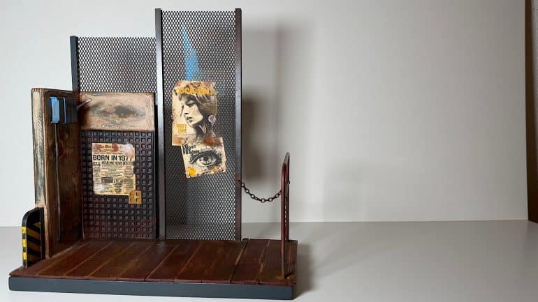 Diorama 1:6 Teilstück Fabrik