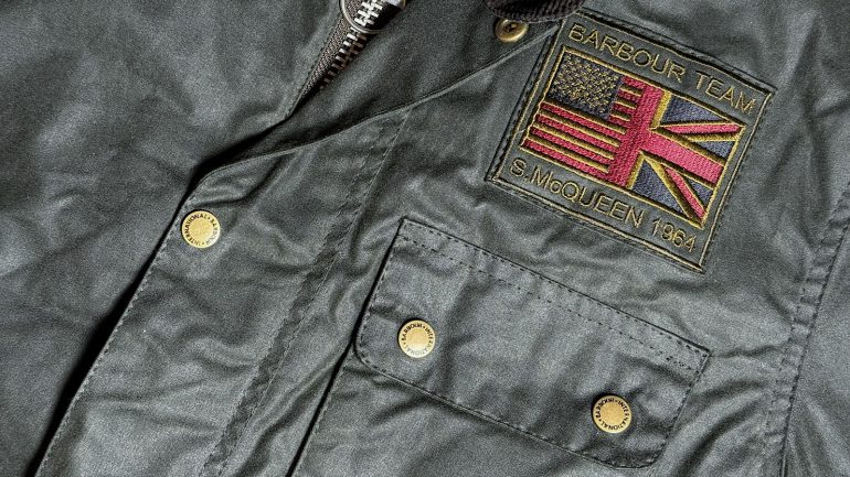 barbour international workers jacket steve mcqueen