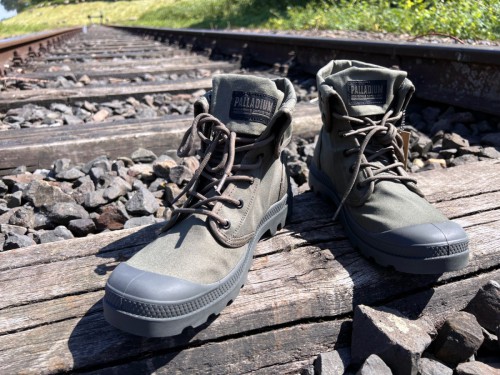 Palladium Pampa Hi Supply olive/ night