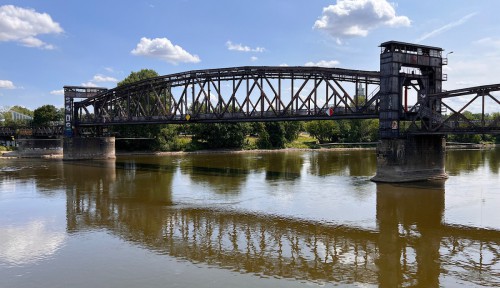 Eisenbahnbrücke Magdeburg