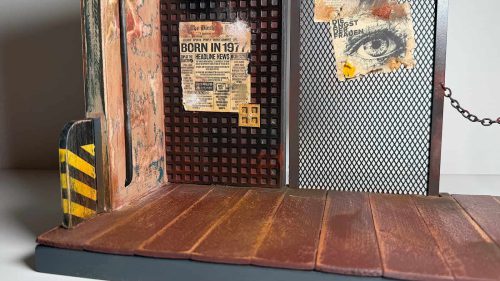 Diorama 1:6 Teilstück Fabrik