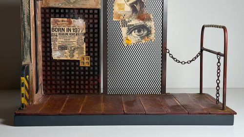 Diorama 1:6 Teilstück Fabrik