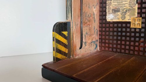 Diorama 1:6 Teilstück Fabrik