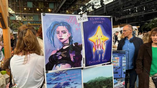 Nachtyard im RheinriffKreativer Nachtmarkt 